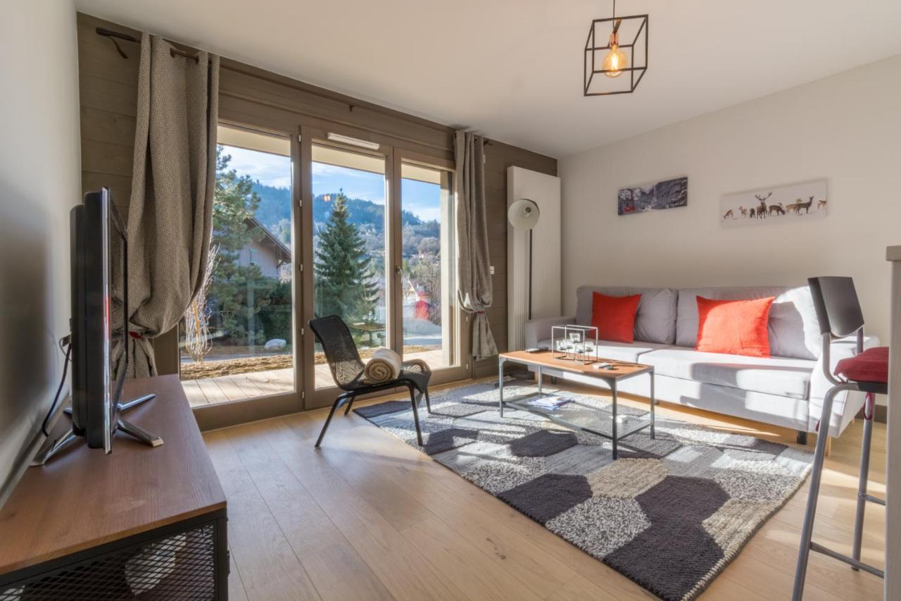 2 Pieces Vue Domaine Skiable Proche Arret Navette - Chalet Perrette Διαμέρισμα Saint-Gervais-les-Bains Εξωτερικό φωτογραφία